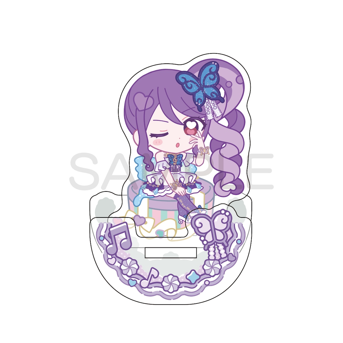 プリパラ きゃらっぴんゆらゆらアクリルスタンド じゅのん 