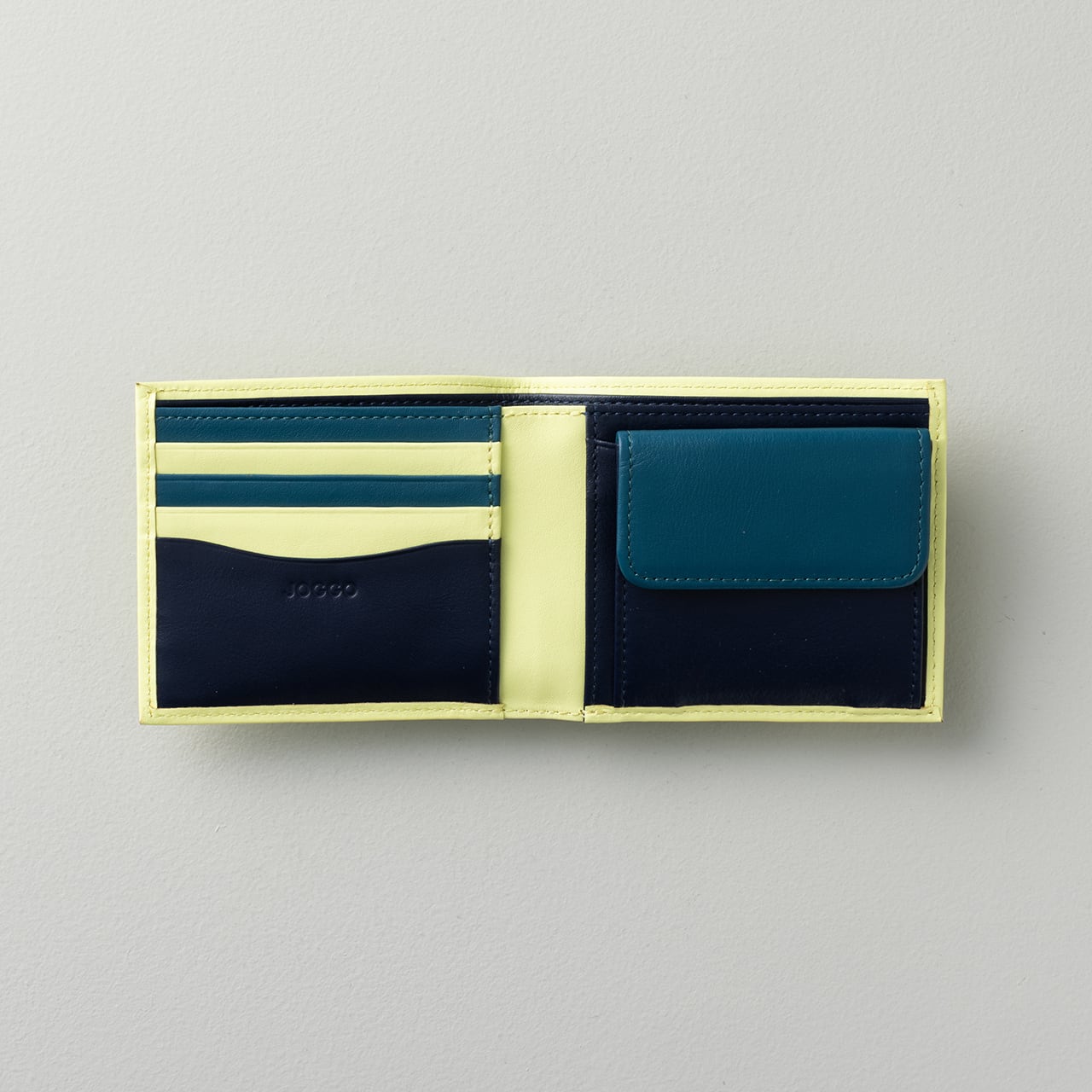 3つ折りミニ財布（エンボス） | ビブラントサン | JOGGO stock | 枯れ