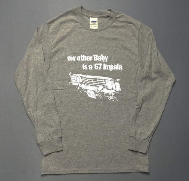 Impala アメ車 クラシックカー インパラ イラスト ロゴ 長袖 ロングtシャツ Utn343 Unou