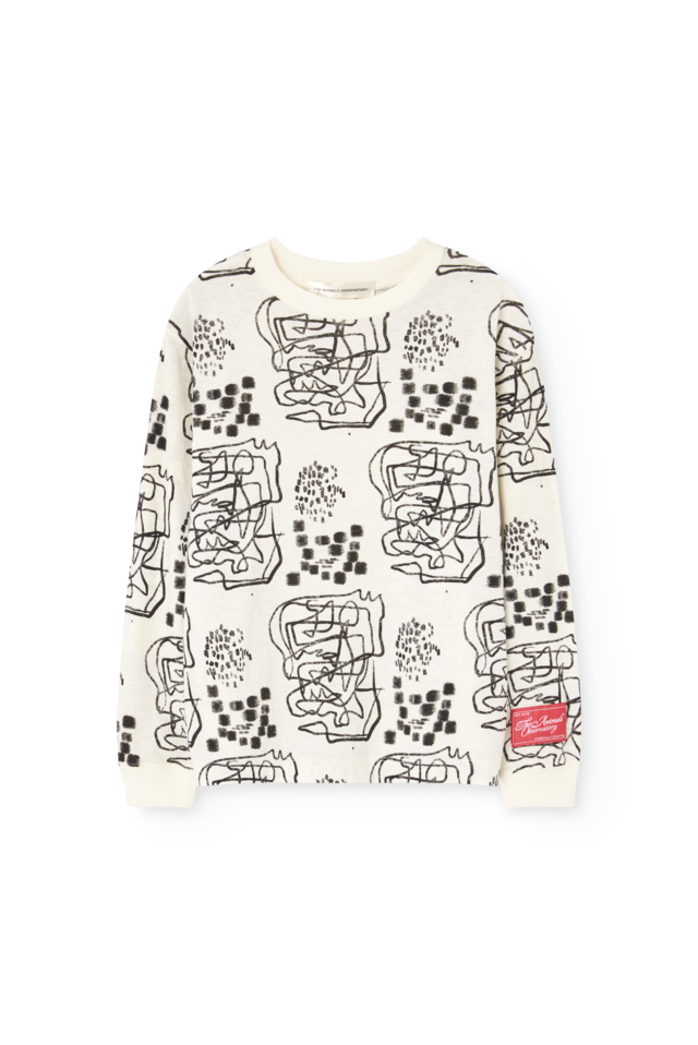 the animal observatory / DOGKID LONG SLEEVE T-SHIRT (RWT) 26AW