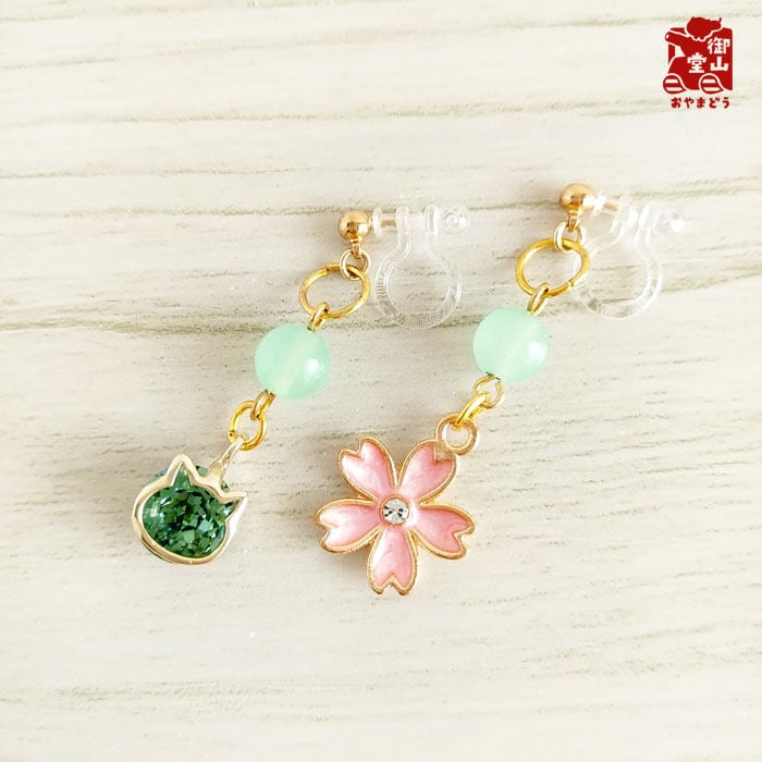 煌く自衛隊 陸自ピアス 自衛隊モチーフアクセサリー・ピアスの陣 樹脂ノンホールピアス 陸上自衛隊