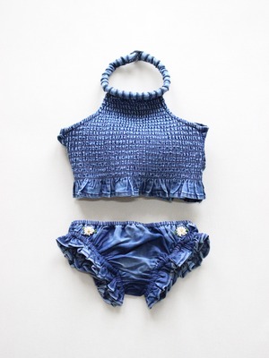 BONJOUR DIARY  SWIM SET Denim  4-6y