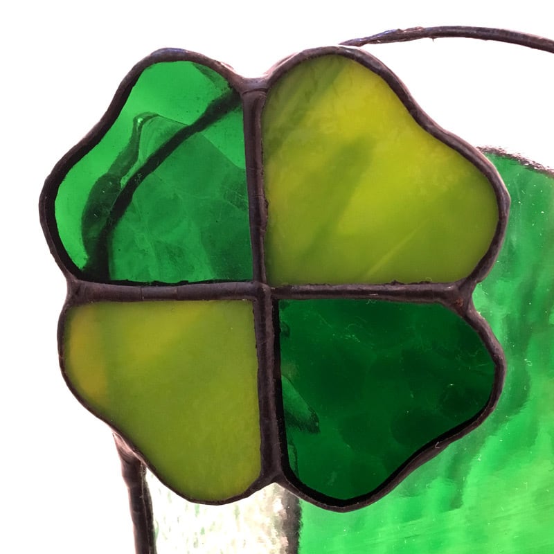 ステンドグラス　小物入れ　メルヘン ステンドグラス 小物入れ 「白くまの夏休み☆ミニBOX」 | ことぶき家