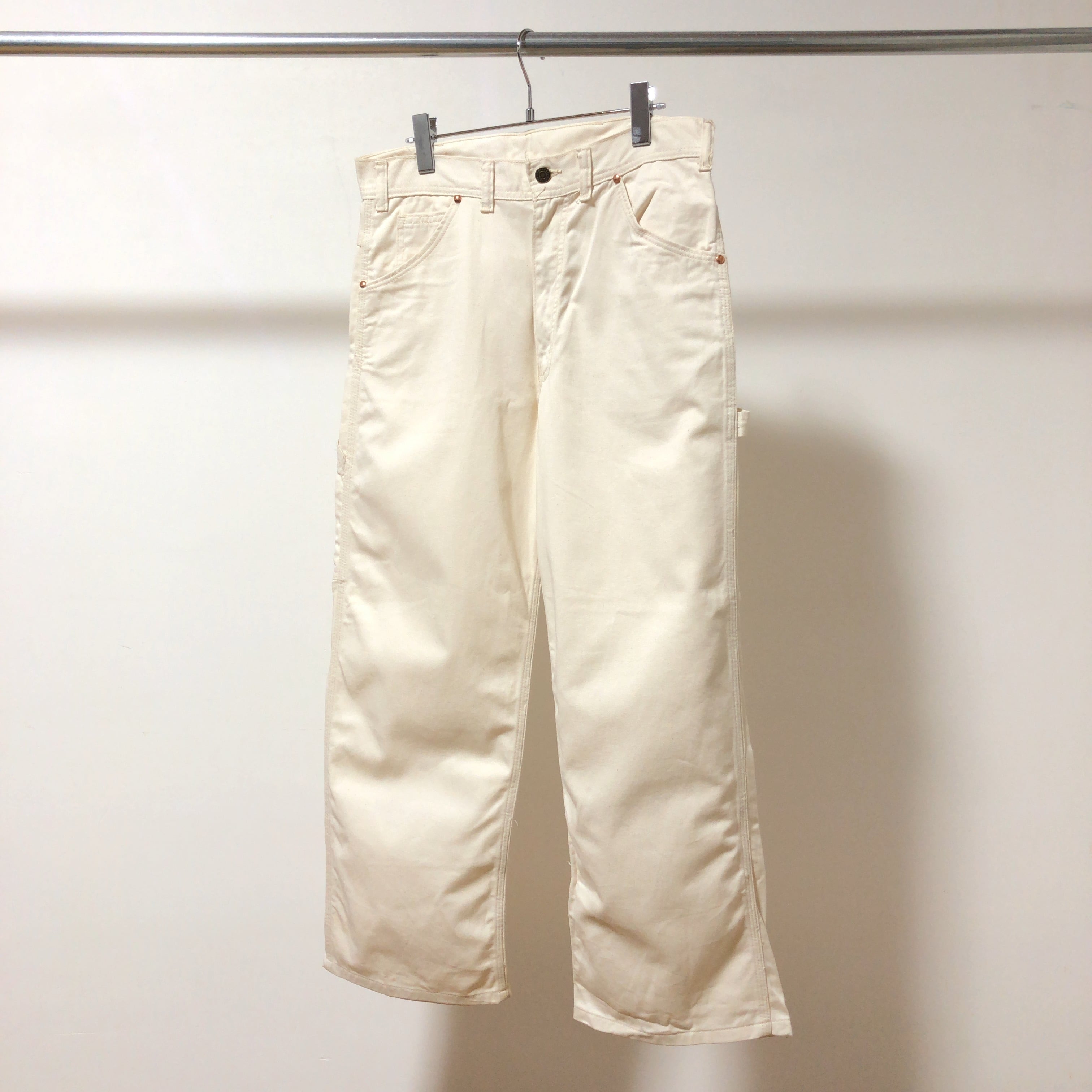 KEY / 70-80's Offwhite Painter Pants / Made in USA /キー