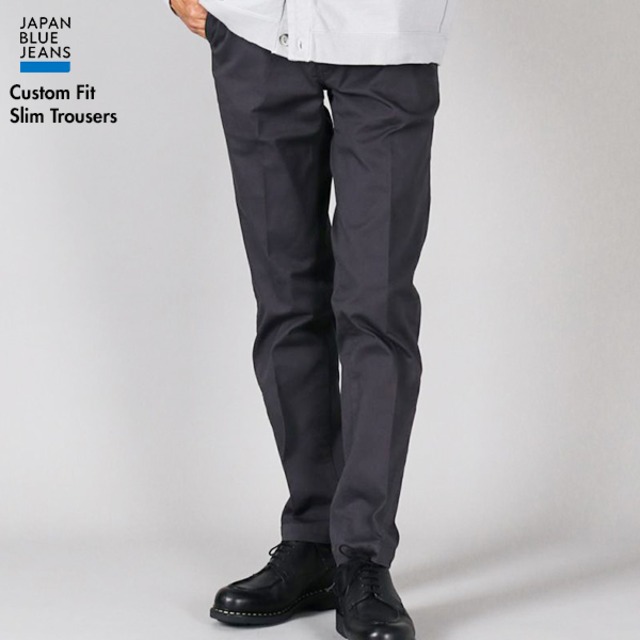 【2025年モデル】JAPAN BLUE JEANS ジャパンブルージーンズ JBPT1216 Custom Fit Slim Trousers Model チノ ストレッチ トラウザー ビジネス