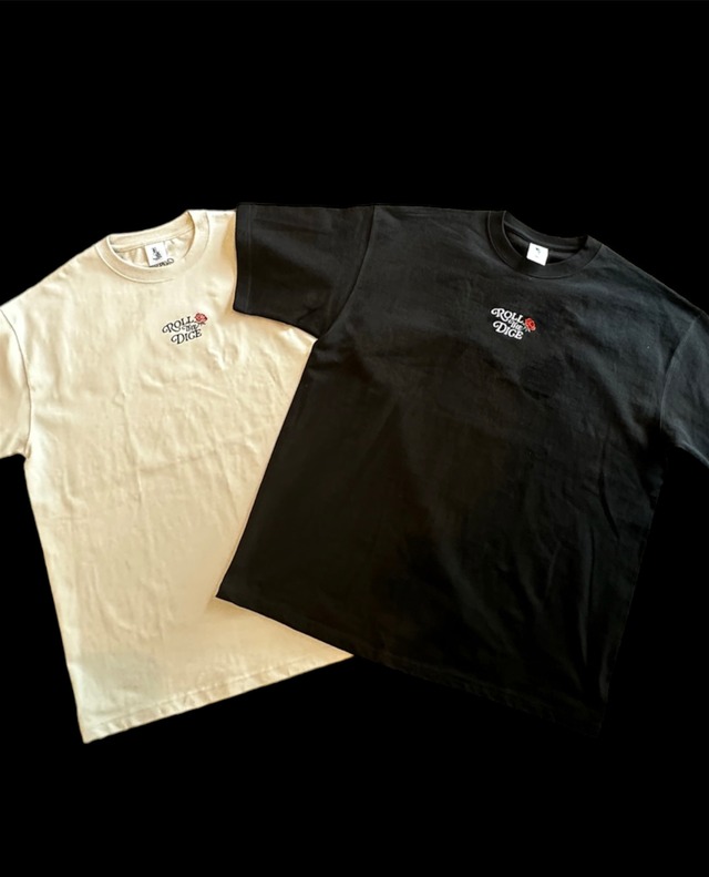 Roll The Dice Embroidery Big silhouette T