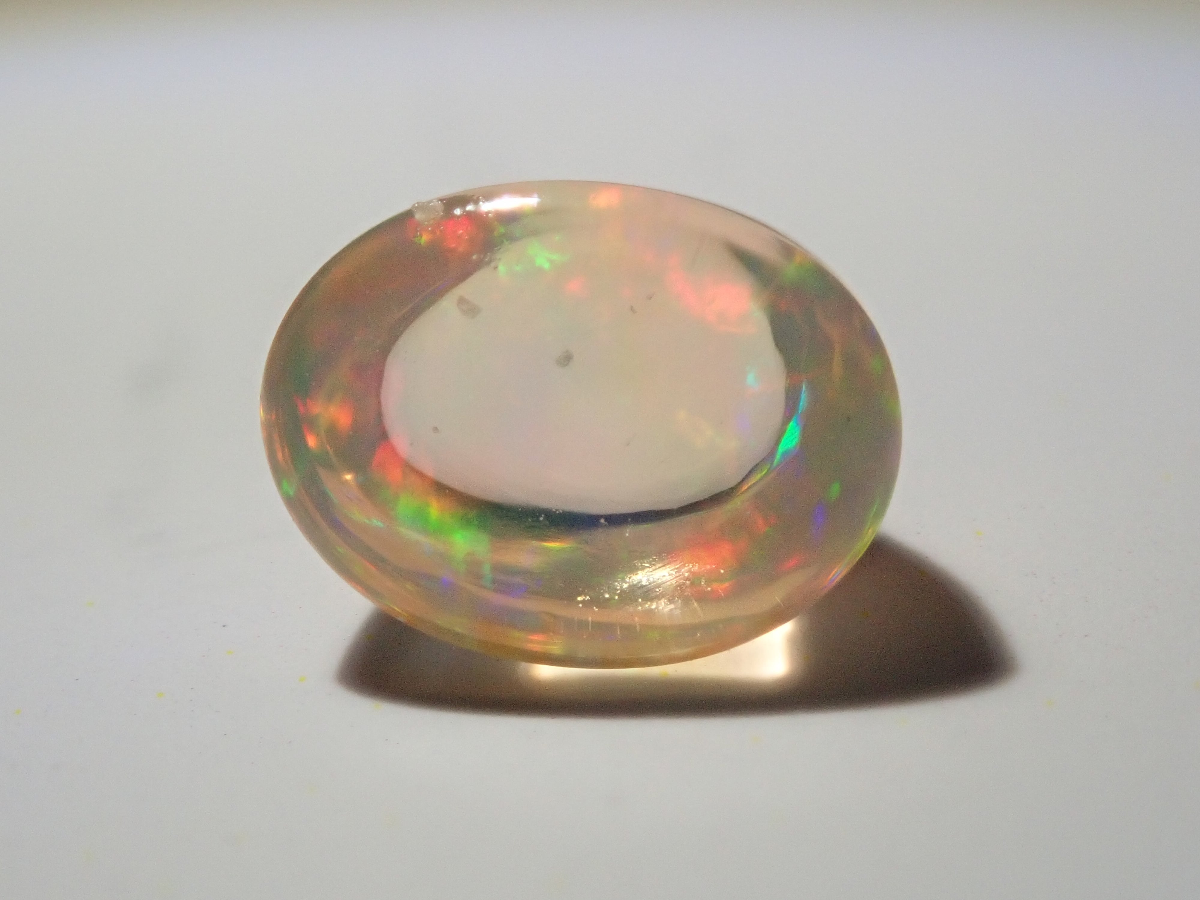 メキシコ産ファイアオパール 0.852ct | Gem Shop Urcaguary