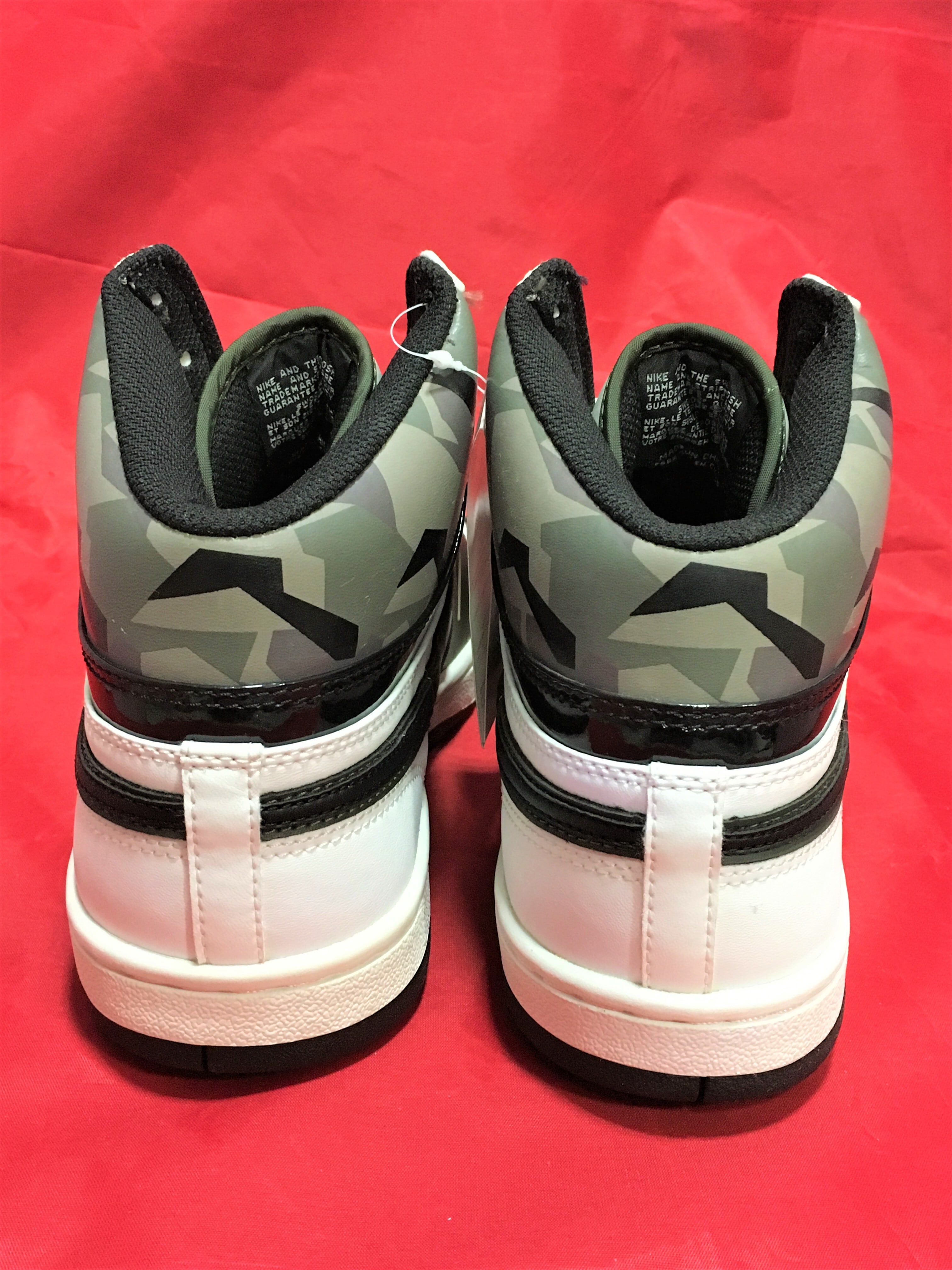 NIKE（ナイキ） COURT FORCE HI（コートフォース）10 28cm 白/黒/迷彩