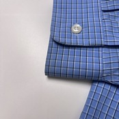 L.L.Bean エルエルビーン チェック柄 BD 長袖シャツ 15 1/2-32/ブルー