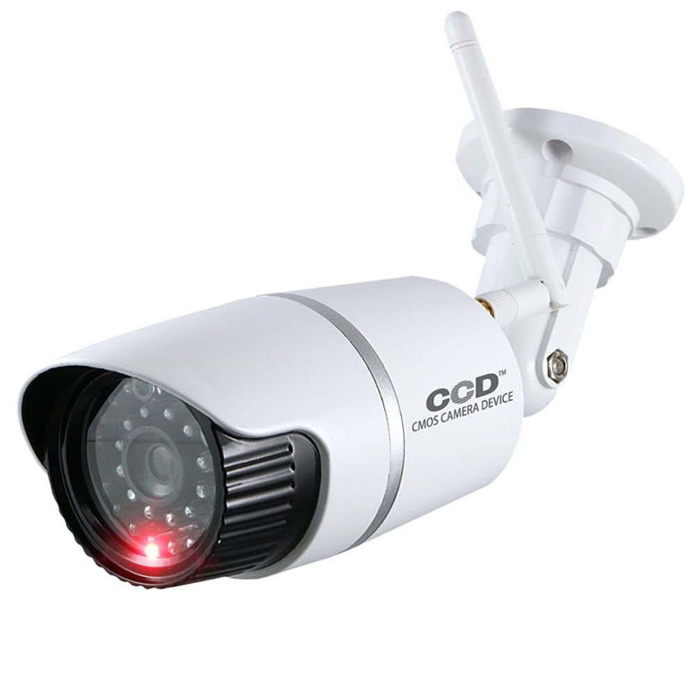 宅配ボックス ホワイト(ダミー防犯カメラ付)