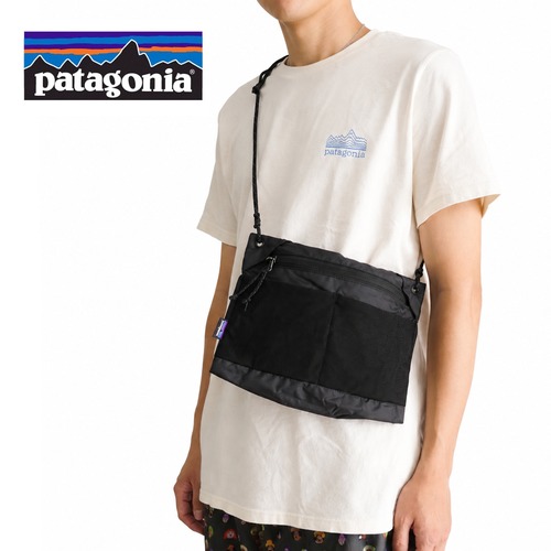 Patagonia パタゴニア テラヴィア サコッシュ 3L ショルダーバッグ 軽量 パッカブル 48835 BLACK