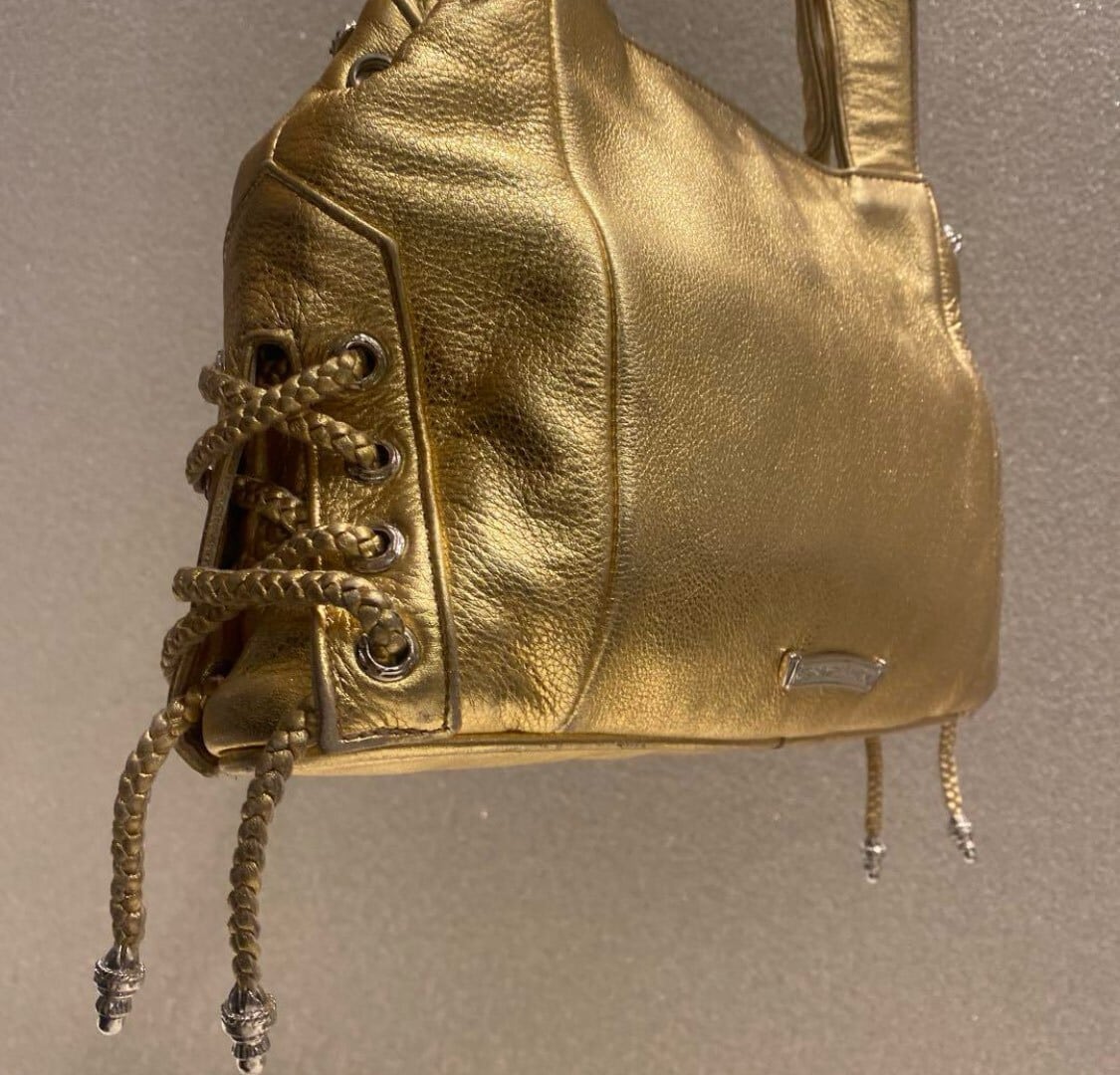 希少】 CHROME HEARTS クロムハーツ JJディーン スモール ハンドバッグ