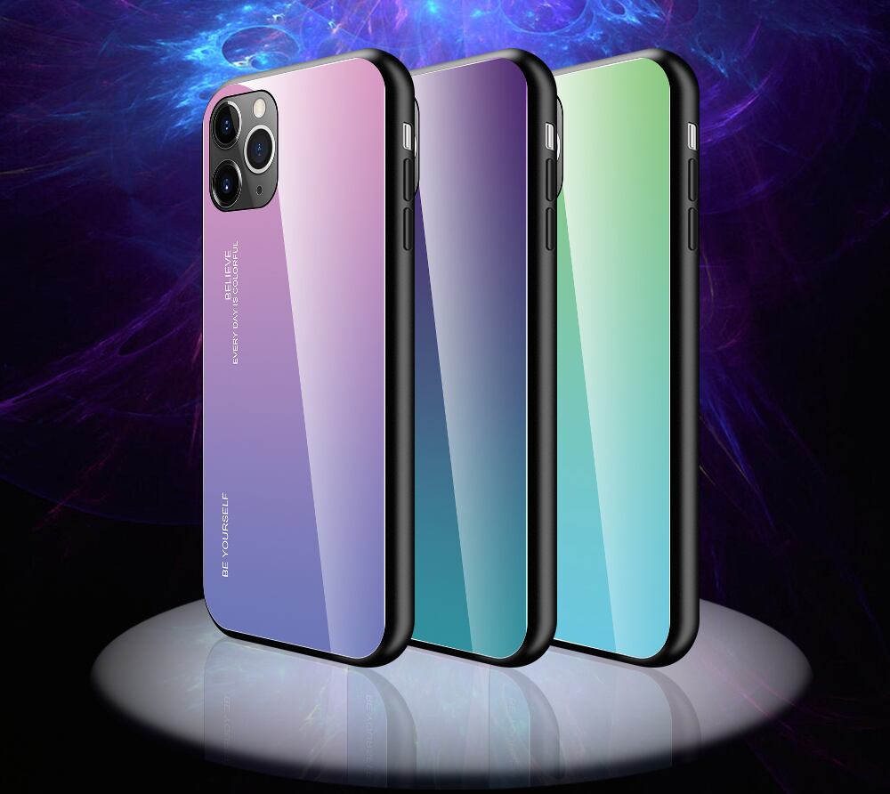 グラデーション iPhone11 Proケース iPhone11/11Pro Maxケース 背面