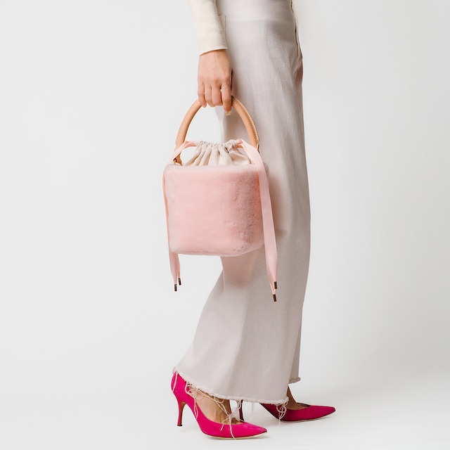 Faux Fur Box - PINK