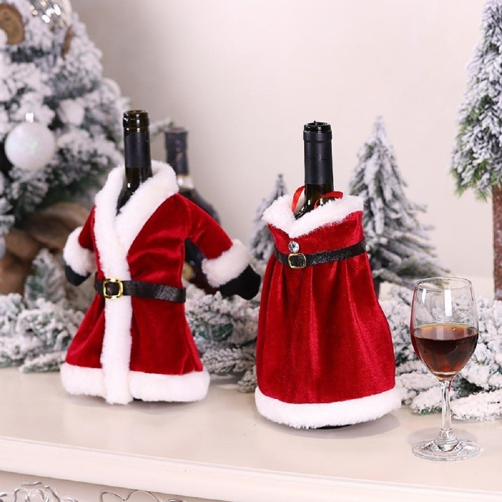 クリスマスボルトカバー ワインバッグ サンタクロース ボトルカバー 通販