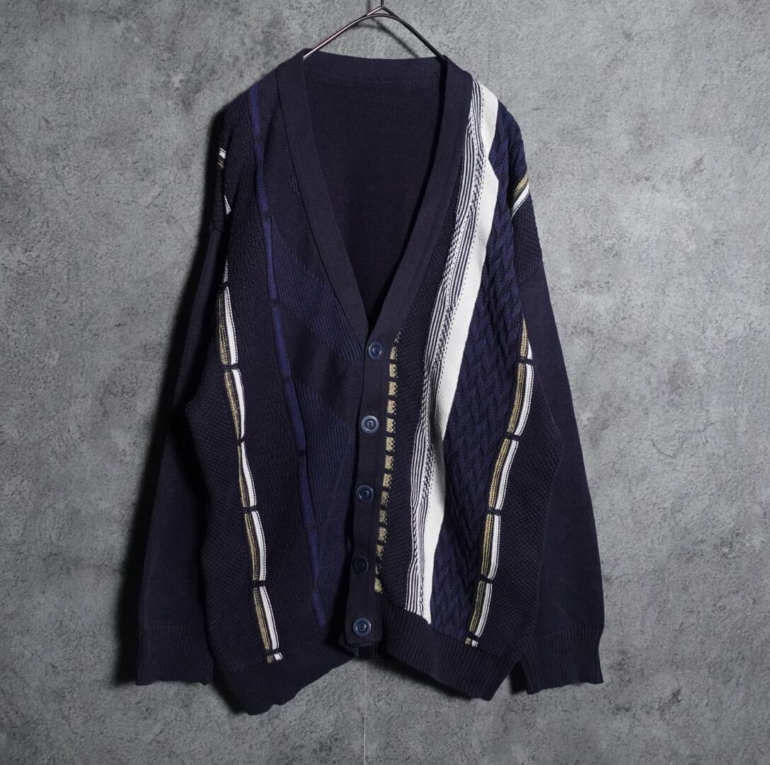 EURO Navy design cardigan