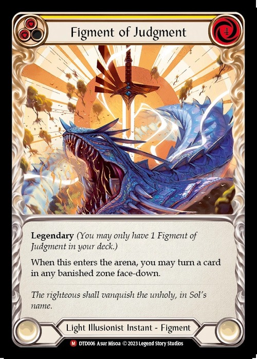 DTD006【Light Illusionist】Figment of Judgment //Themis, Archangel of Judgment 画像
