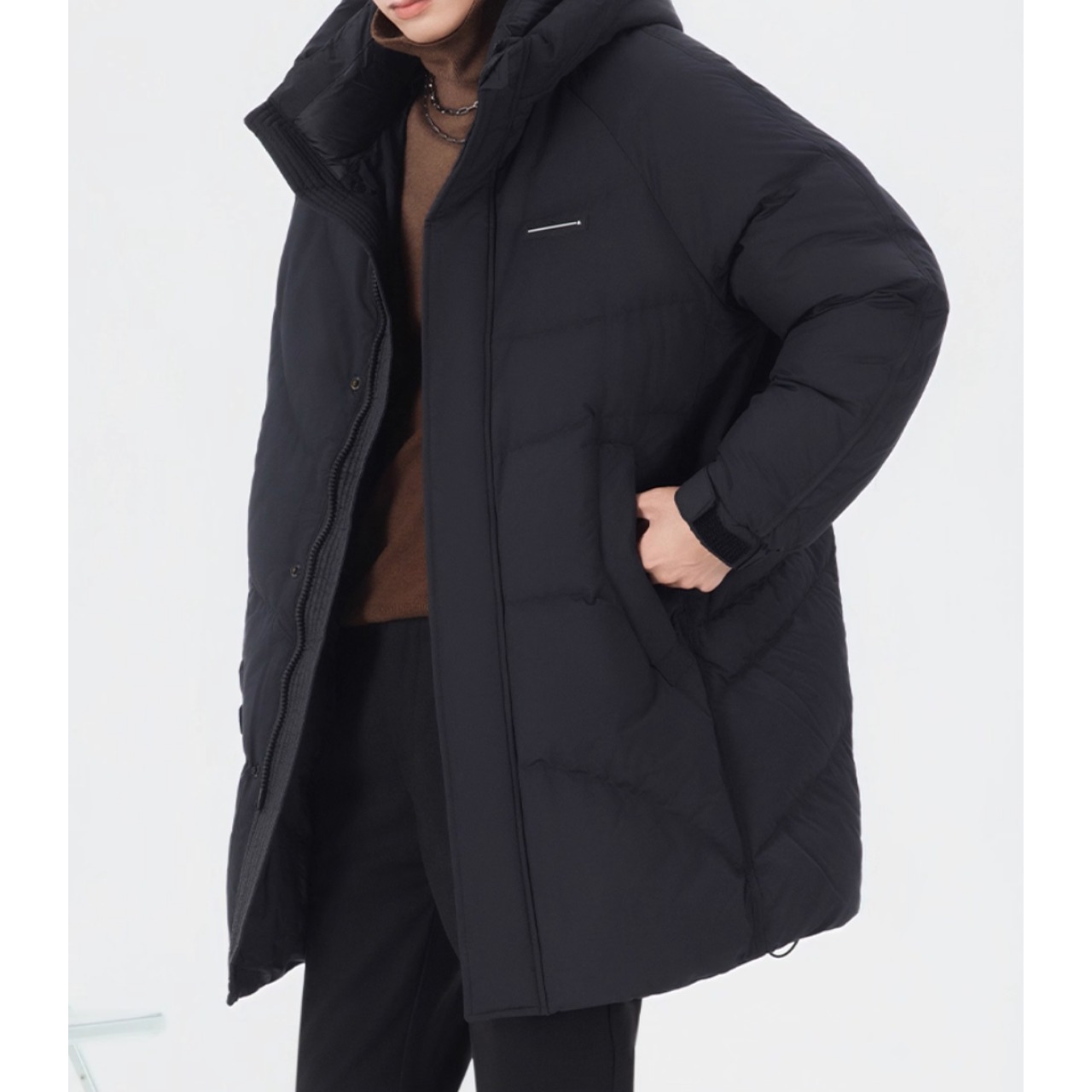 ミドル丈 カジュアルダウンジャケット af0426