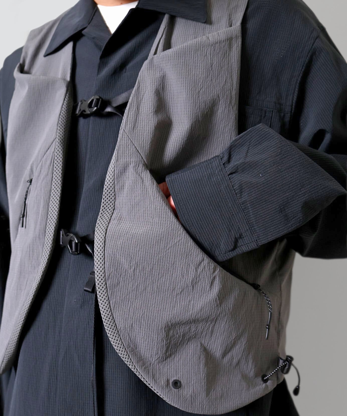 YDOT / YU31701 FUSION VEST (STEEL GREY) | AfterSchool (アフター