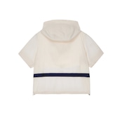 GOXO ゴーエックスオー スマイルハートフードアノラック クリーム