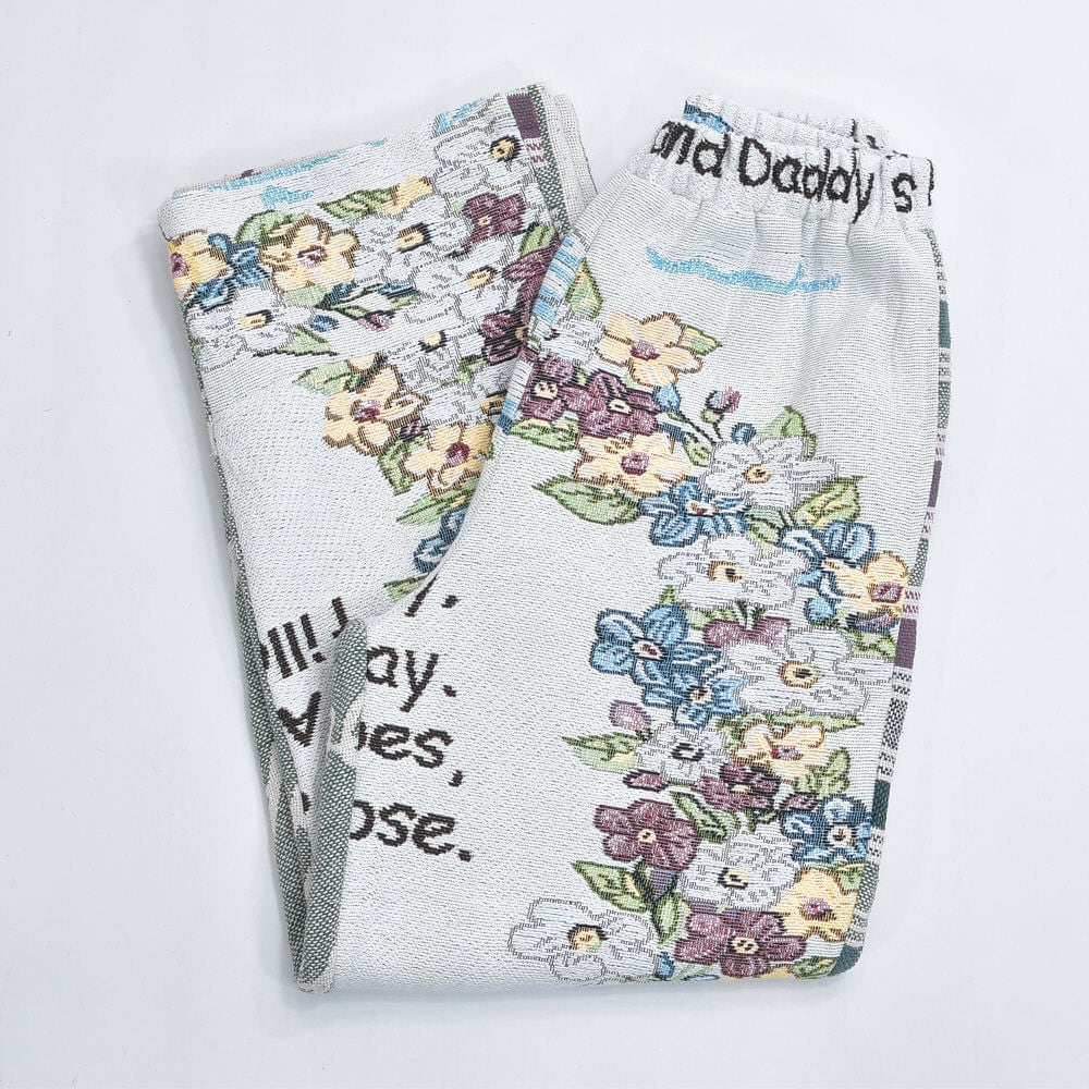 Remake リメイク ルーズシルエット ジャガード 総柄 デザイン