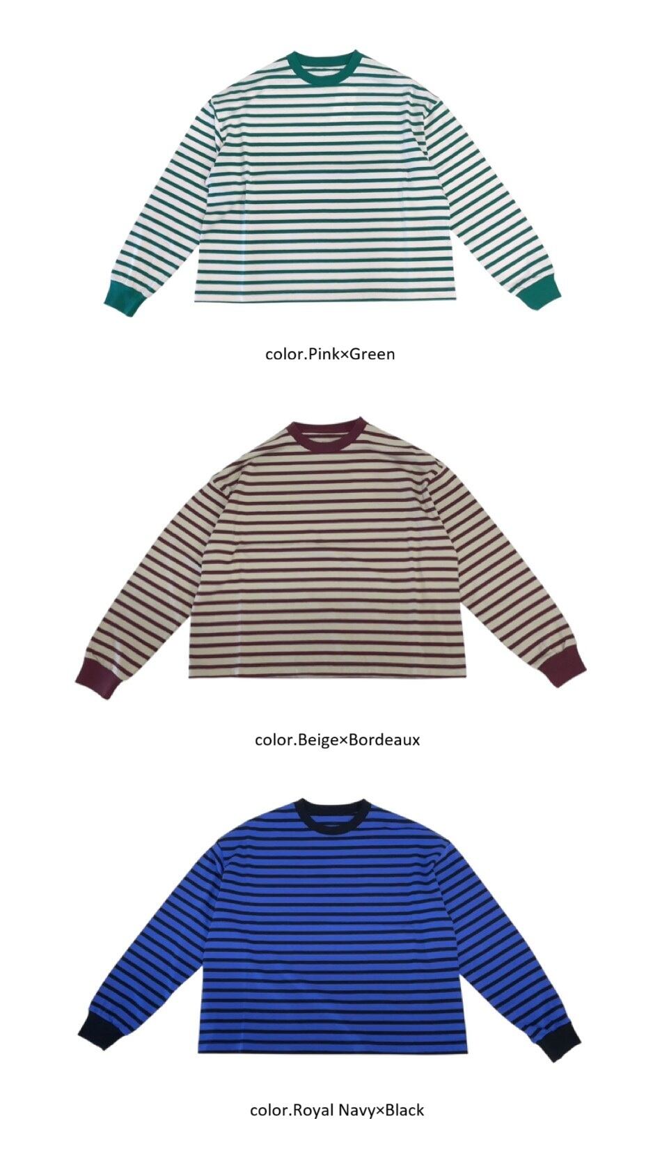 veritecoeur】taco cotton ボーダーL/S / VCC-509 | syozikiya online shop