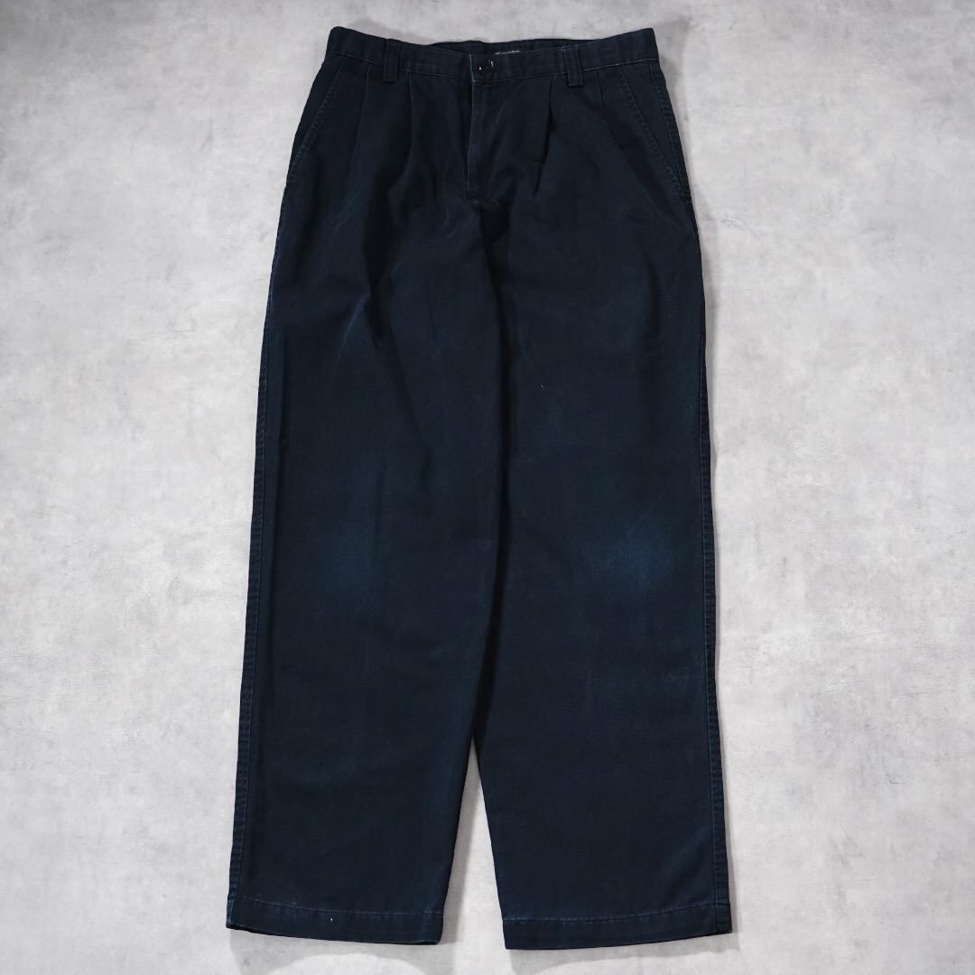 ドッカーズ リーバイス W31 チノパン ボトム 00s 古着 黒 17411