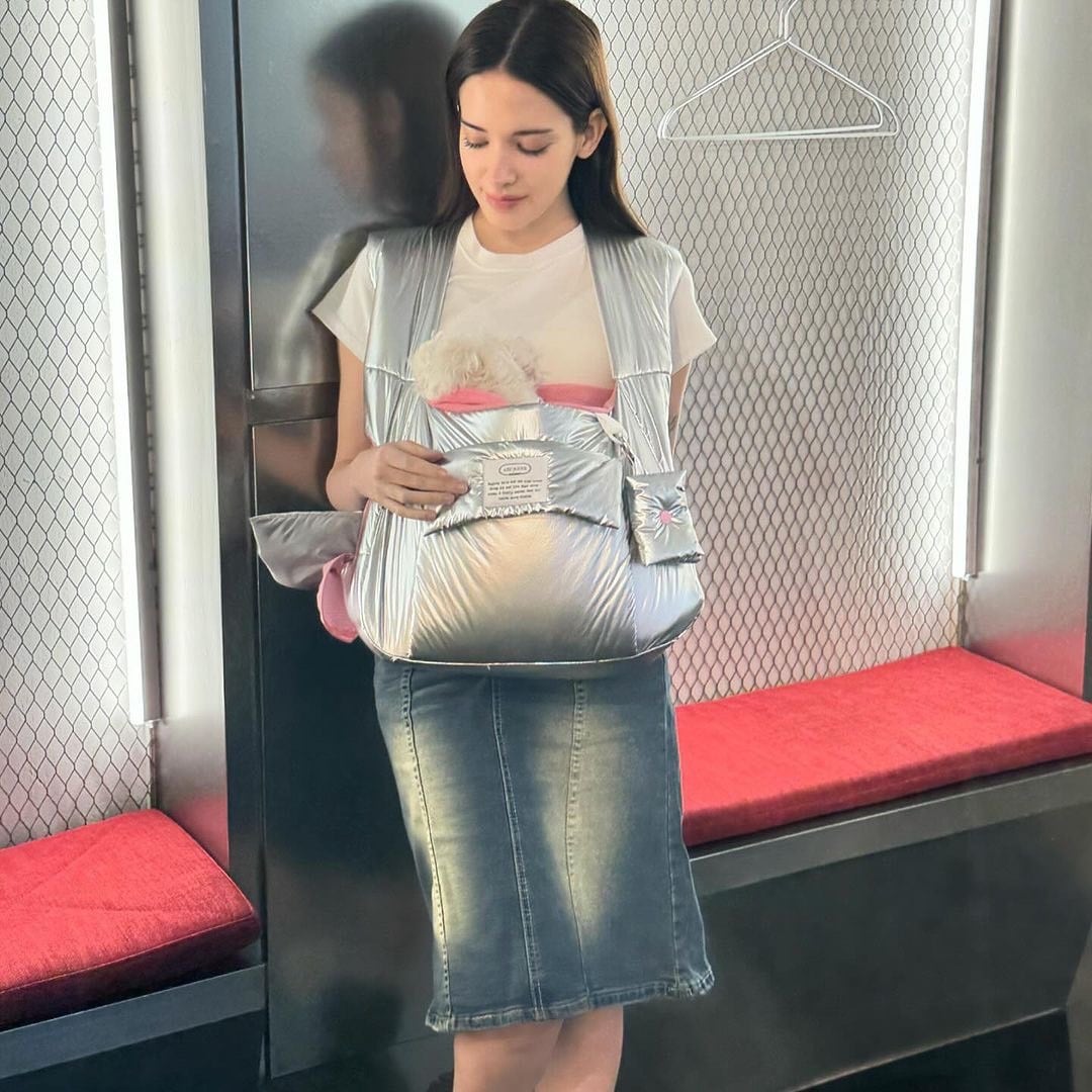 予約【ARCANNE】Canne bag《Silver×Mint / 2size対応》 | haneulpet