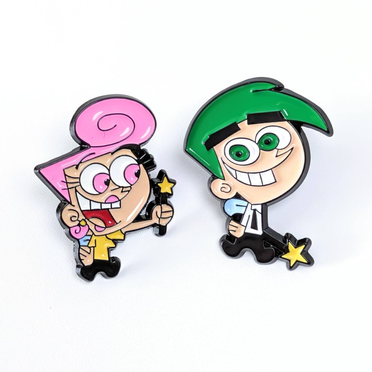 ♧ 送料無料！ ★ピンズ PINS★ピンバッジ 【 Oops!フェアリーペアレンツ 】 ワンダ / コスモ〚アメリカン雑貨 アメトイ〛