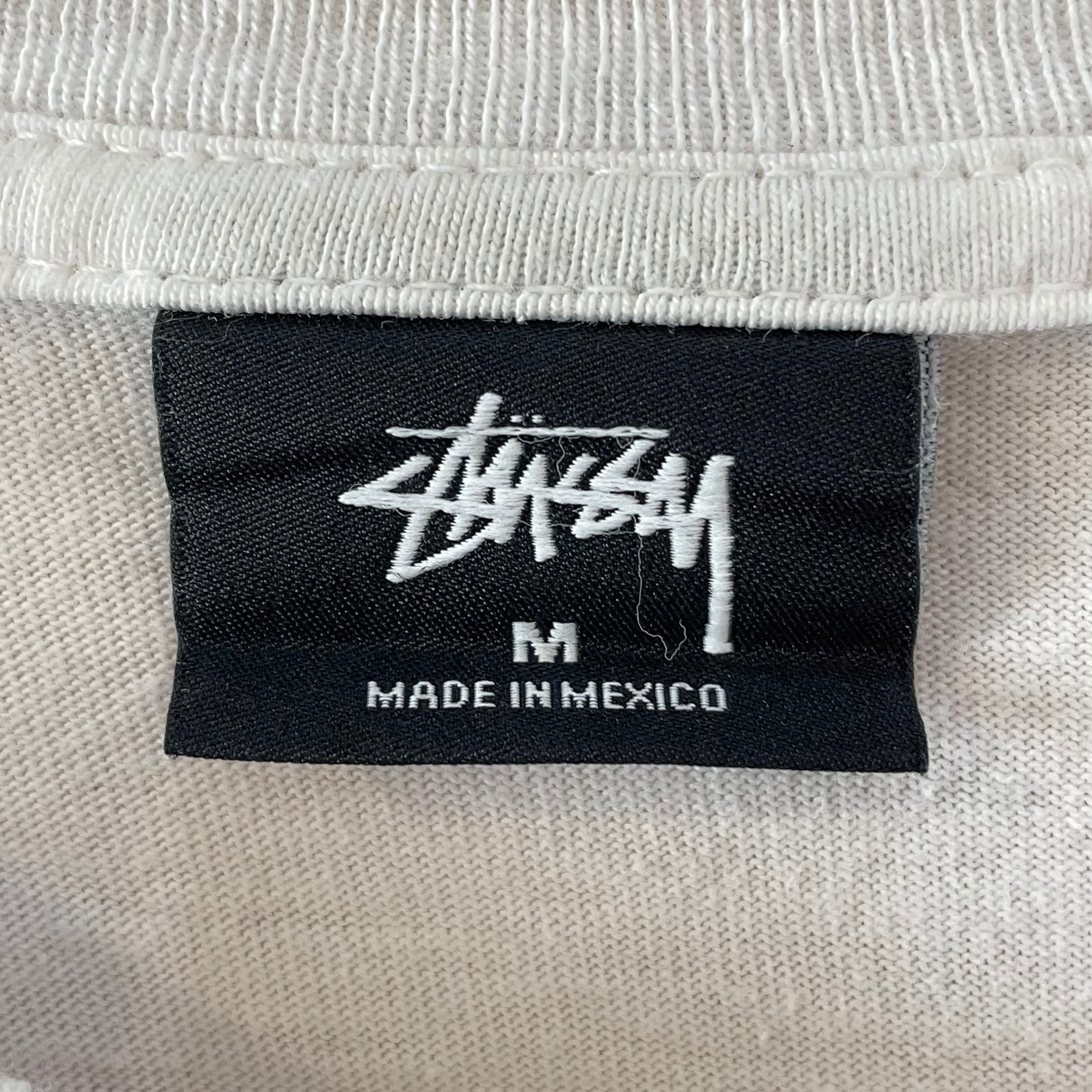 STUSSY】ワンポイント バックプリント 半袖 Tシャツ ストックロゴ