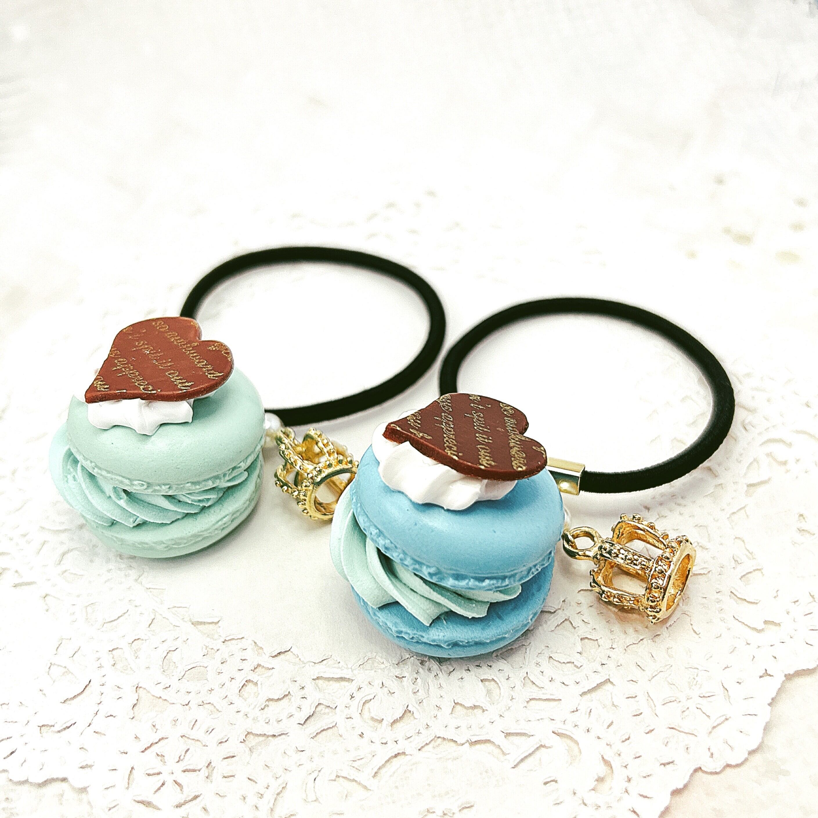 りっちゃ様❤︎.*No.041110 マカロンのヘアゴム りっちゃ様❤︎.*No.041110 マカロンのヘアゴム muchacha 絡まないゴム