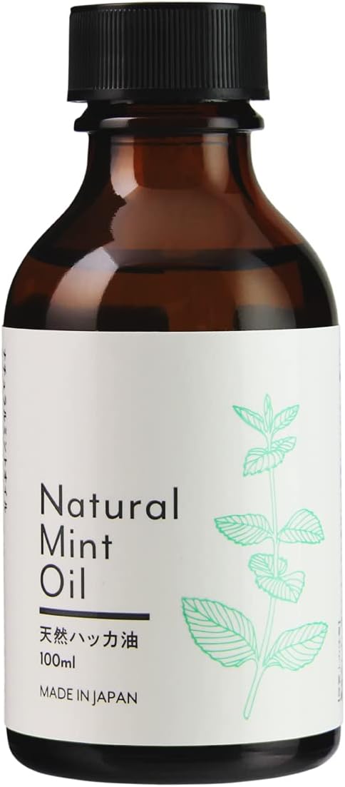ハッカ油 天然 100% 日本製 100mL ハッカオイル はっか油 Natural Mint