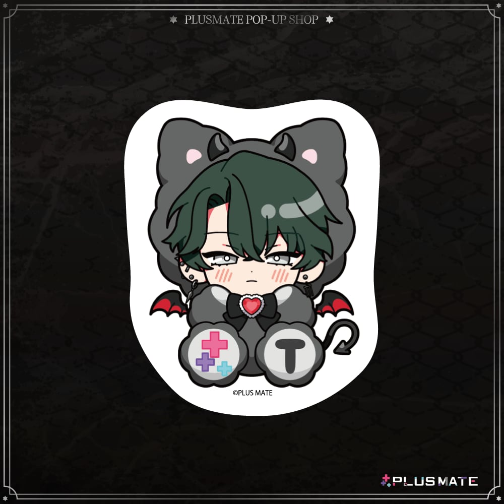 PLUSMATE かれぬい~天使&悪魔~ ステッカー 【時雨】