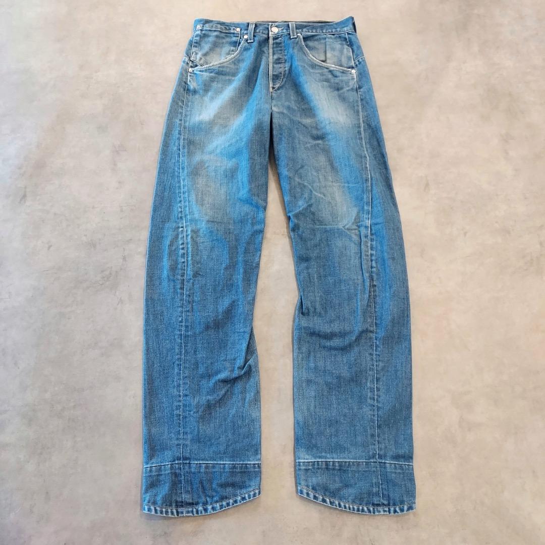 リーバイス エンジニアード ジーンズ W32 00s 青 古着 立体 17822