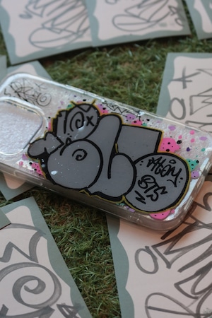 by IRA HAND PAINT iPhone Case 03 [14pro]