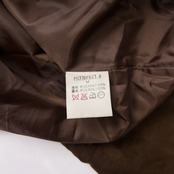 Karl Helmut カールヘルム スエード調 ジップアップ ライトジャケット M/ブラウン/フェイクレザー