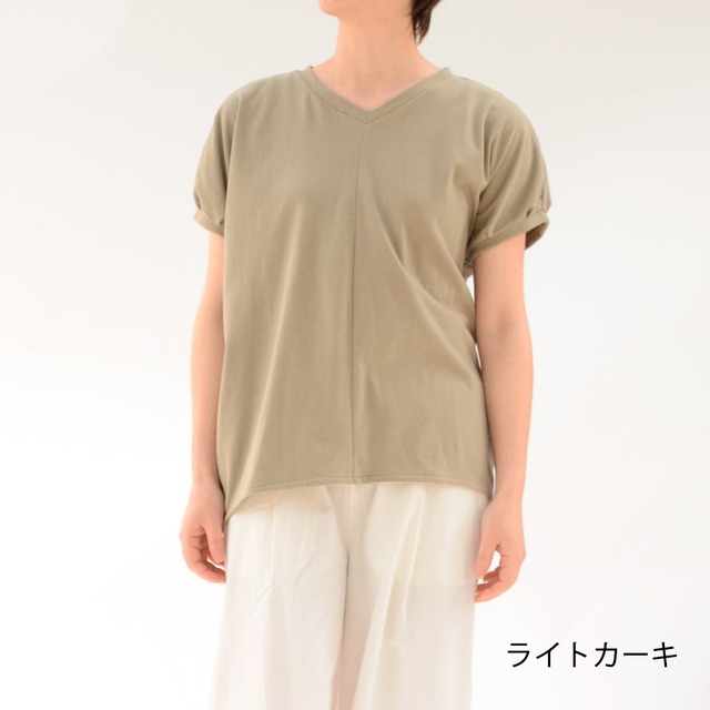 スワーム SWARM パフスリーブ VネックTシャツ(NS-22102)全4色【レターパックプラス可】