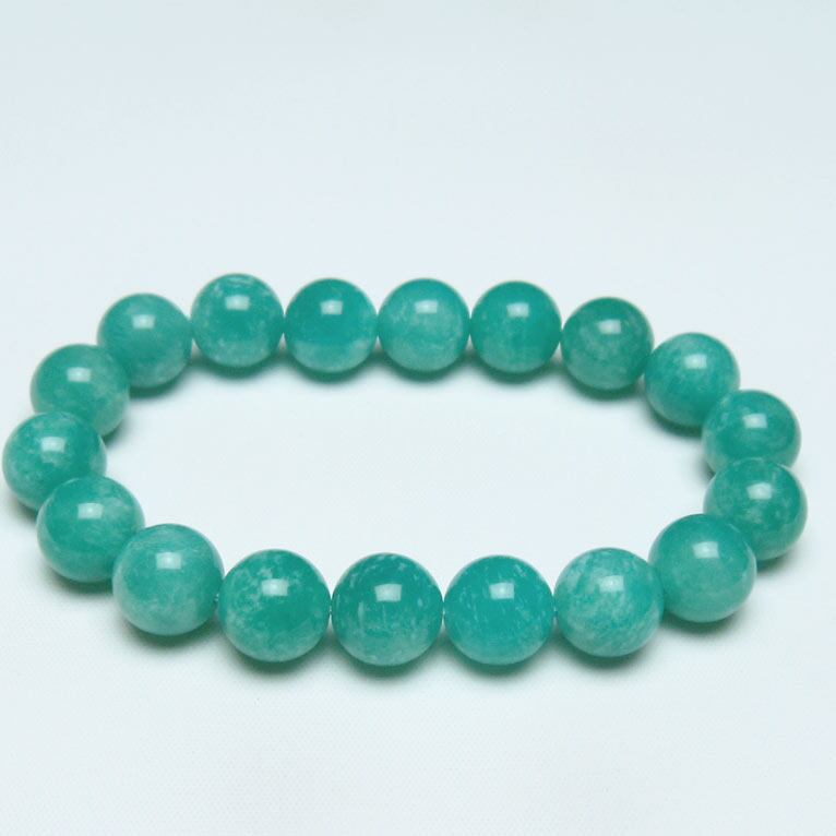 アマゾナイト ブレスレット 12mm 一点物 おまかせ便 111-41040