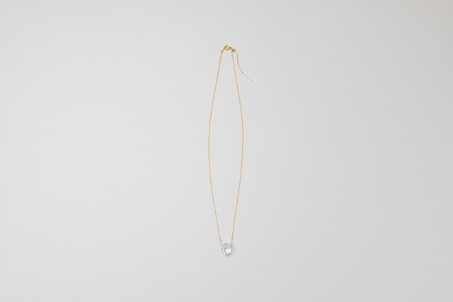 Himalayan Crystal Necklace 18K Yellow Gold Chain Additional