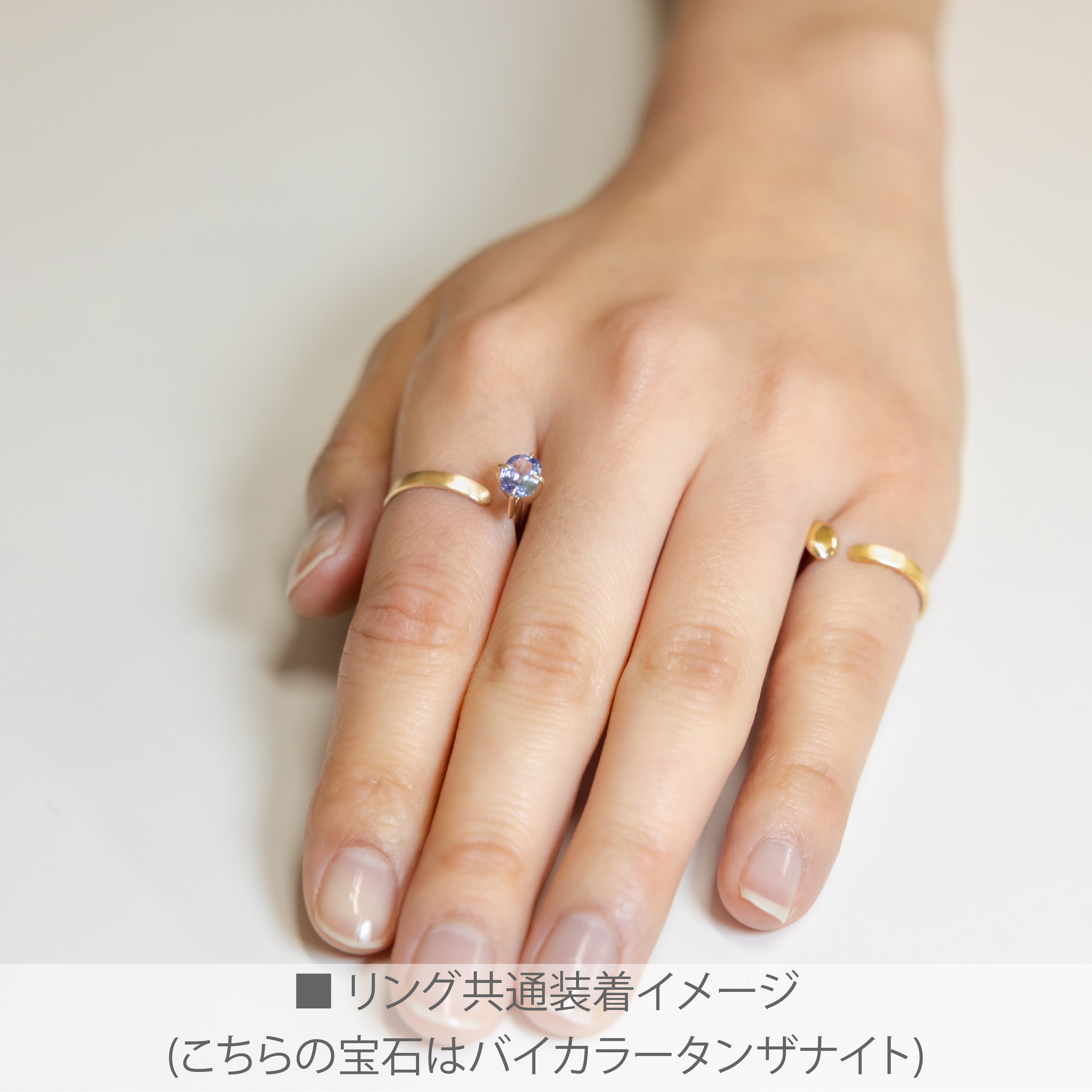 K10ドットバーリング オパール | Nando Jewelry