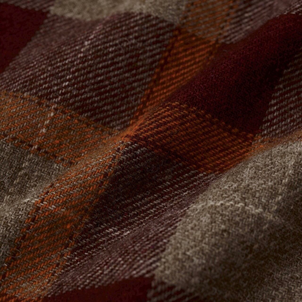 PWA / REFINEWOOL CHECK DRIZZLER BEIGE CHK | THE NEWAGE CLUB