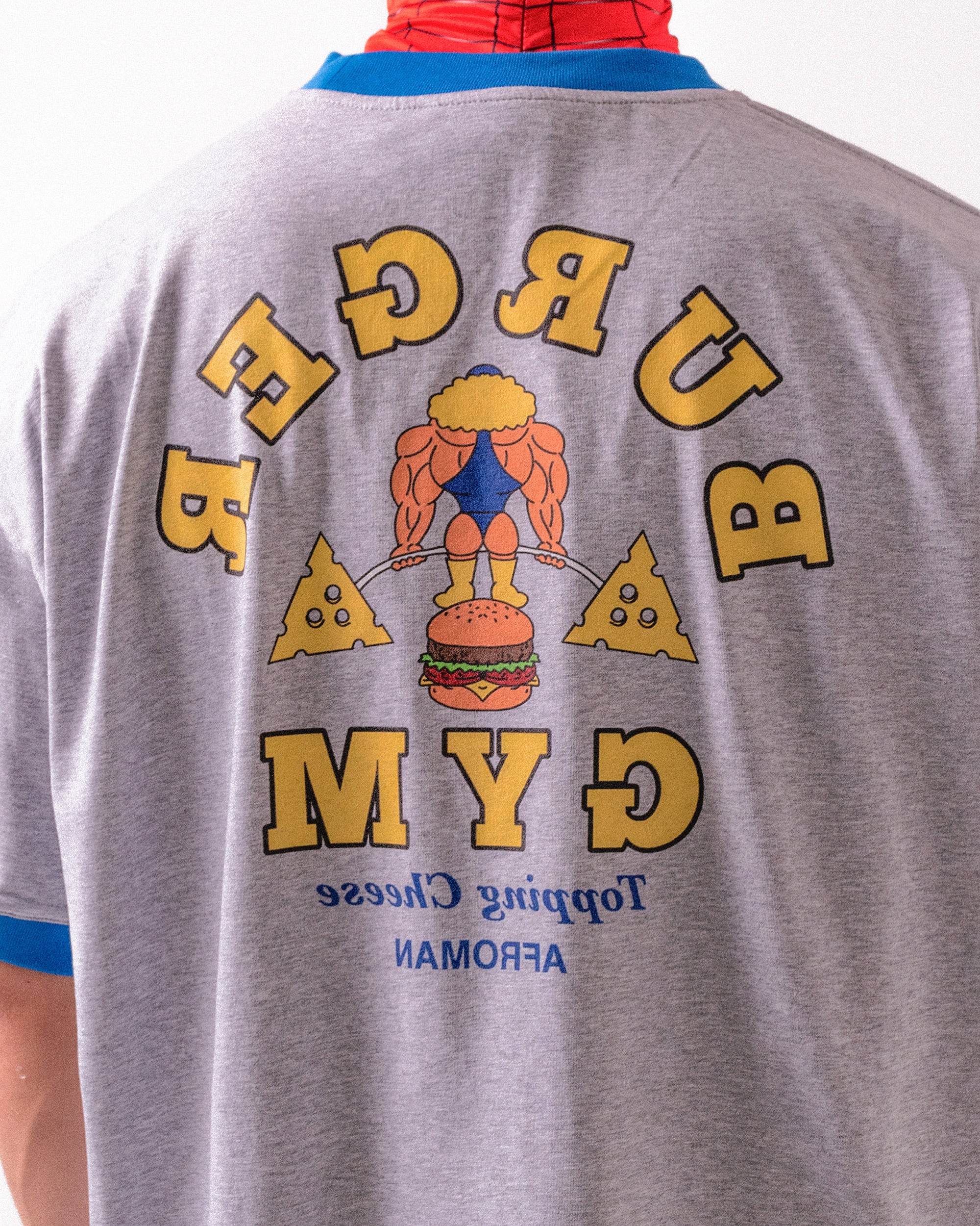 バーガージムリンガーTシャツ グレー | JACKPOT MARKET