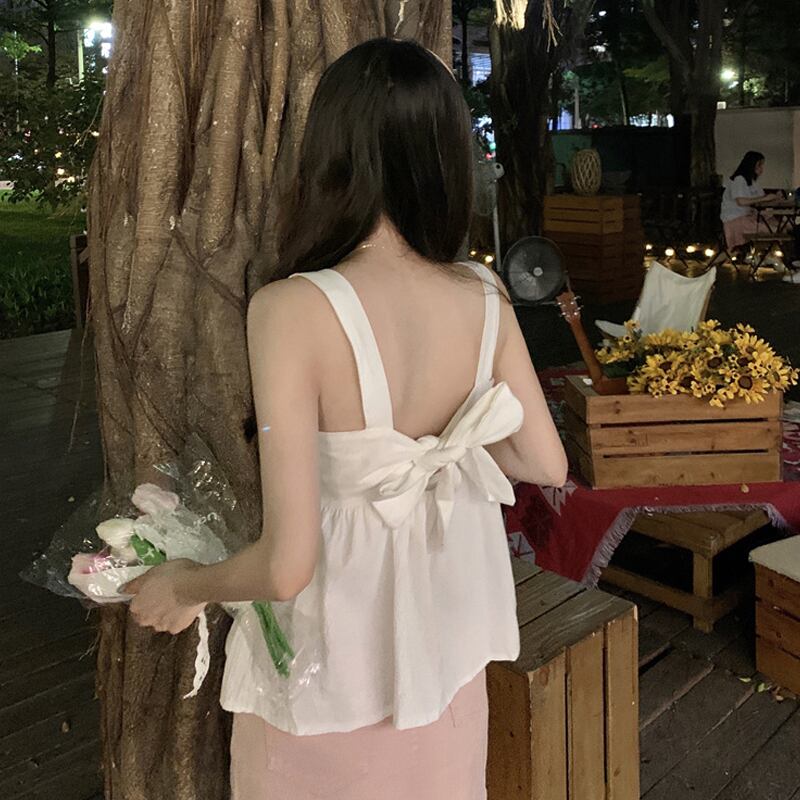 ホワイトサマー リボン 夏物 スーパーモール50584241148