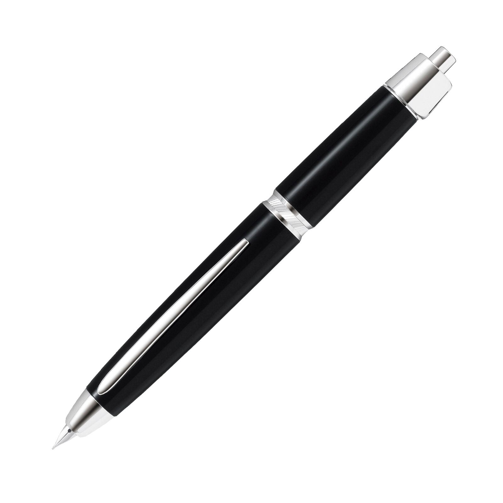 PILOT CAPLESS LS Black- Matt 万年筆 字幅M 中古)PILOT パイロット