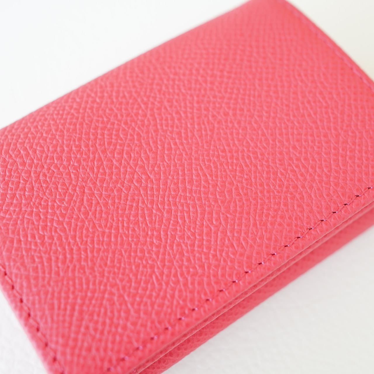 Mini wallet ローズエクストリーム×ペールピンク・画像5