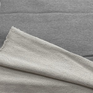 ★TB264◆2m◆綿100%ど詰め裏毛ニット生地◆グレー