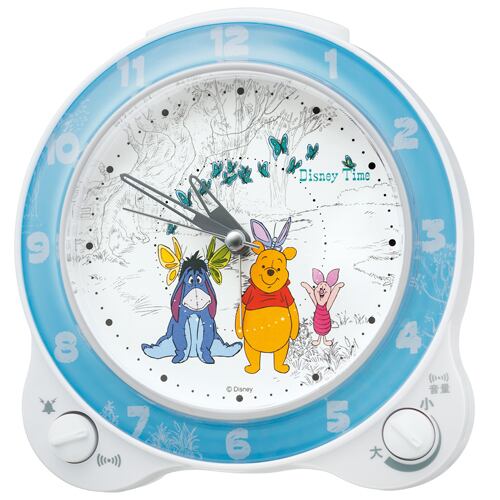 セイコークロック くまのプーさん 目覚まし時計 Seiko Clock ディズニータイム Fd462w セイコー 目ざまし時計 栗田時計店 1966年創業の正規販売店