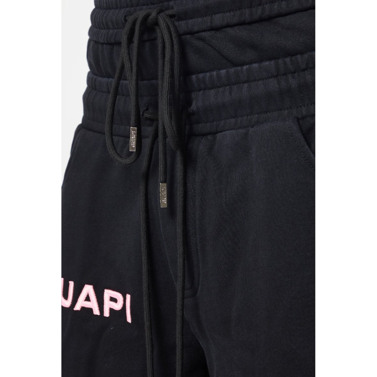 GUAPI / obsidian black sweat shorts V2