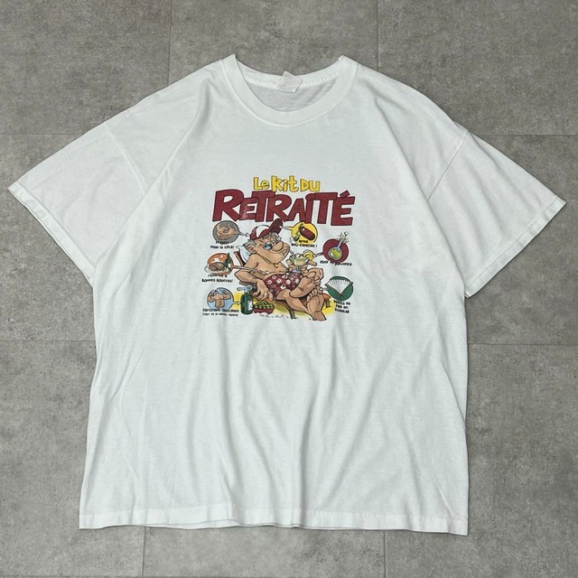 ユーロビンテージ　ヨーロッパ　古着　80s 90s ジョークT  tシャツ
