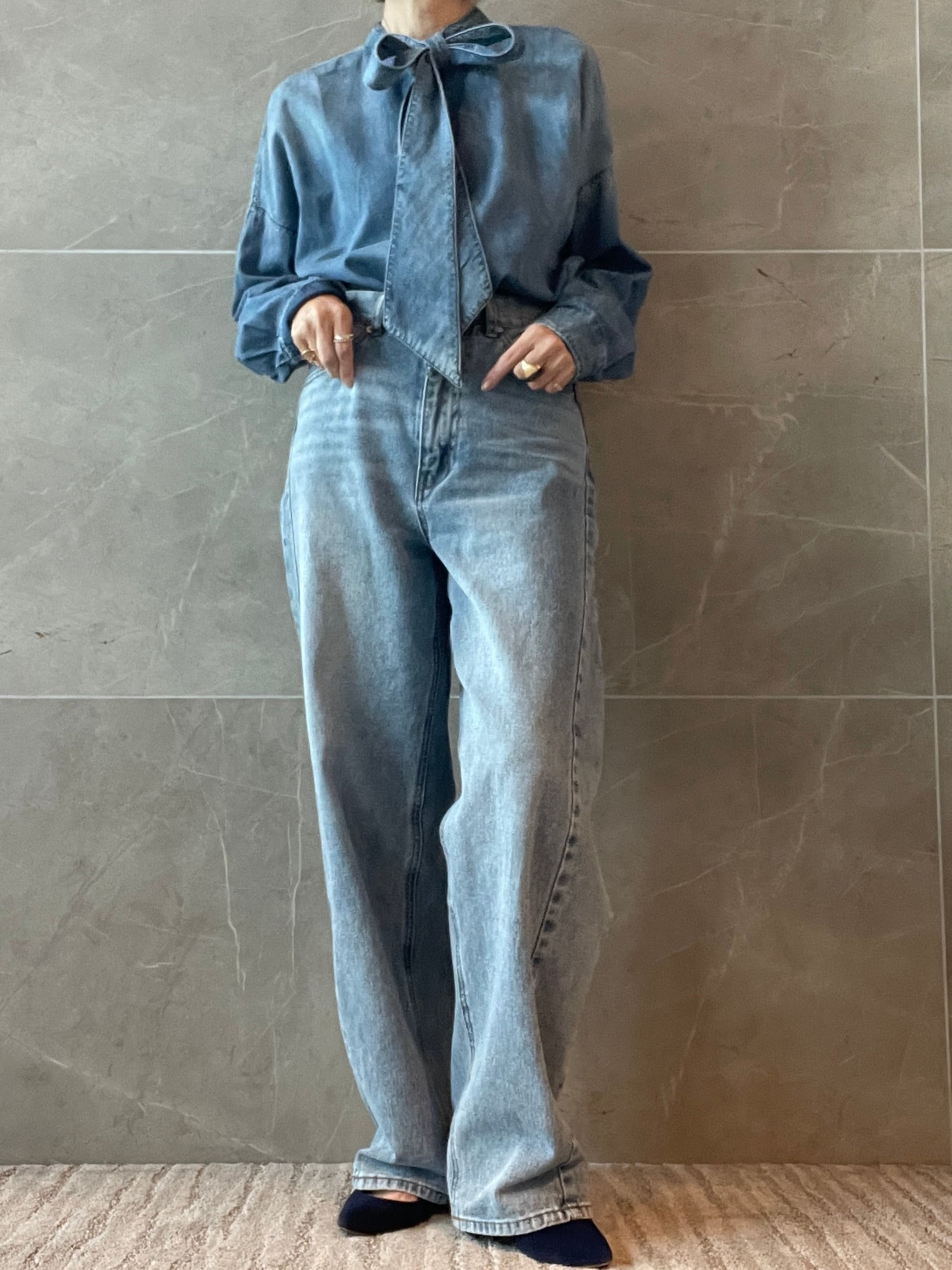 カービーデニムパンツ | 3e Troisieme トロワズイエム